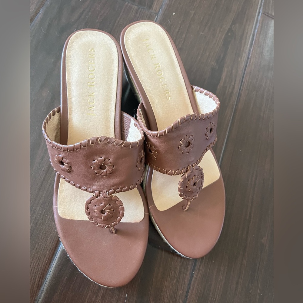 Jack Rogers wedge sandals